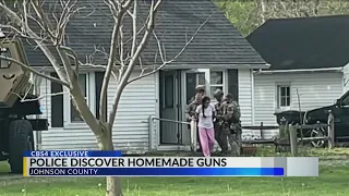 Police arrest homeowners in Johnson Co found with guns narcotics