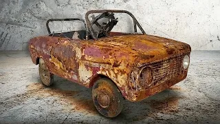 Restoration Abandoned Old Moskvitch Car - Part 2