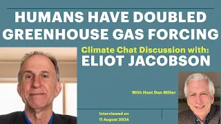 Humans Have Doubled Greenhouse Gas Forcing - Discussion with Eliot Jacobson Leon Simons