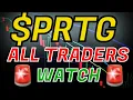 PRTG STOCK WATCH IF YOU HOLD PRTG
