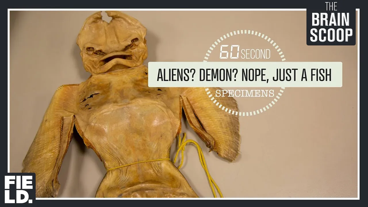 Aliens? Demon? Nope, it's just a fish. [60 Second Specimens]