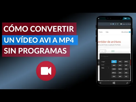 Download MP3 ¿Cómo Convertir un Vídeo AVI a MP4 sin Programas? - Fácil y Rápido