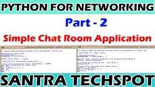 Simple Chat Room Application using Python Python Socket Programming in Tamil