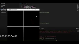 Lab 2 Part 1 Python OpenGL Tutorial Setup Precode and Running Graphics