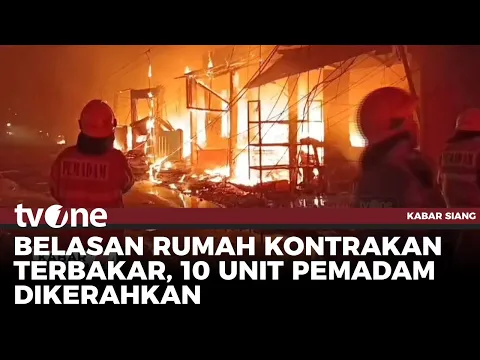 Kebakaran di Cilincing, Warga Mengungsi ke Masjid
