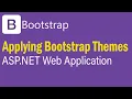 How To Apply Free Bootstrap Themes in ASP NET