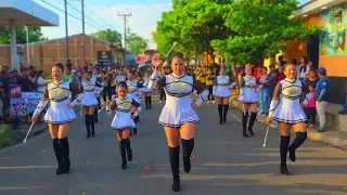 SAN VICENTE'S MUSIC SOUND EN EL DESFILE DE CORREOS DE JIQUILISCO,  USULUTAN 