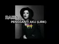 Raisa Pengganti Aku Lirik