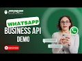 WhatsApp Business API Demo How It Works WhatsApp API for Businesses Real-Time Demo