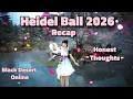 BDO Heidel Ball 2026 Summary My Honest Thoughts