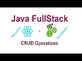 2024 ReactJs18 TypeScript With SpringBoot CRUD Operations - Part9