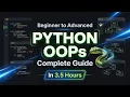 OOPs in Python Full Course Classes Objects Inheritance Polymorphism Explained