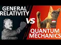 General Relativity VS Quantum Mechanics Why Are They Incompatible