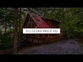 211 CEDAR RIDGE RD Blue Ridge Real Estate
