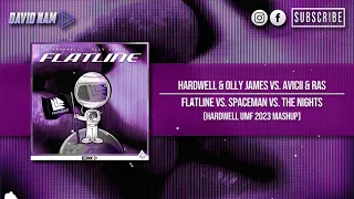 Download [v2] Flatline vs. Spaceman vs. The Nights (Hardwell UMF 2023 Mashup) [David Nam \u0026 EDXX Remake] MP3