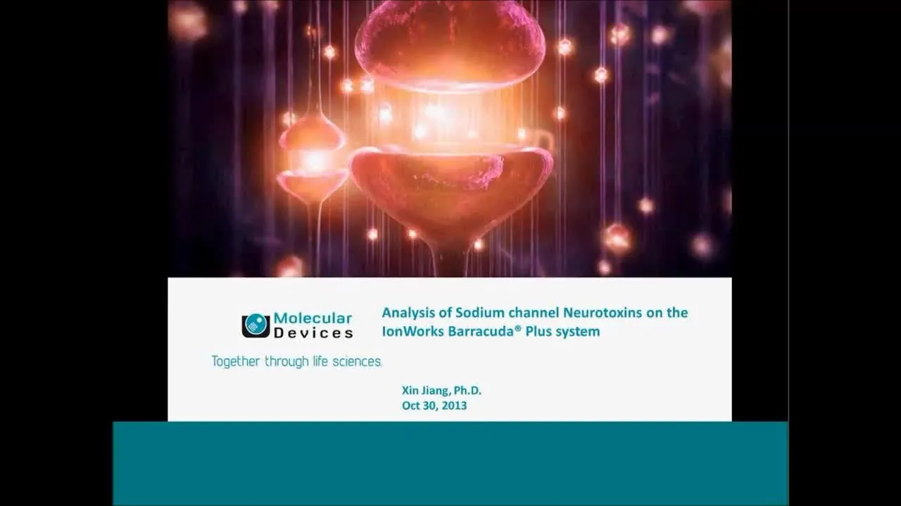 Analysis of sodium channel neurotoxin on the IonWorks Barracuda Plus System