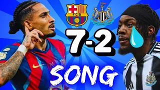 BARCELONA 7-2 NEWCASTLE PARODY UCL SONG