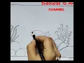 underwater scenery drawing