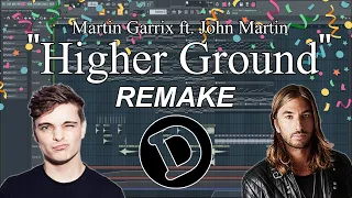 Download Martin Garrix ft. John Martin - Higher Ground (Davojo \u0026 Mister T Remake) MP3