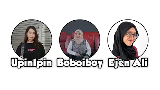 Semua Pengisi Suara Upin&Ipin, Boboiboy dan Ejen Ali Dijelaskan 