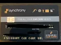 Synchrony Bank Car Care Credit Card Unboxing