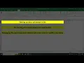 Excel Data Validation and Protection Tutorial Master Data Rules and Security Excel for Fresher
