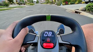 Ninebot go kart pro max speed run
