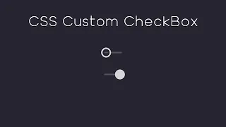 How to Create a Custom Checkbox with PURE CSS - HTML CSS Tutorial