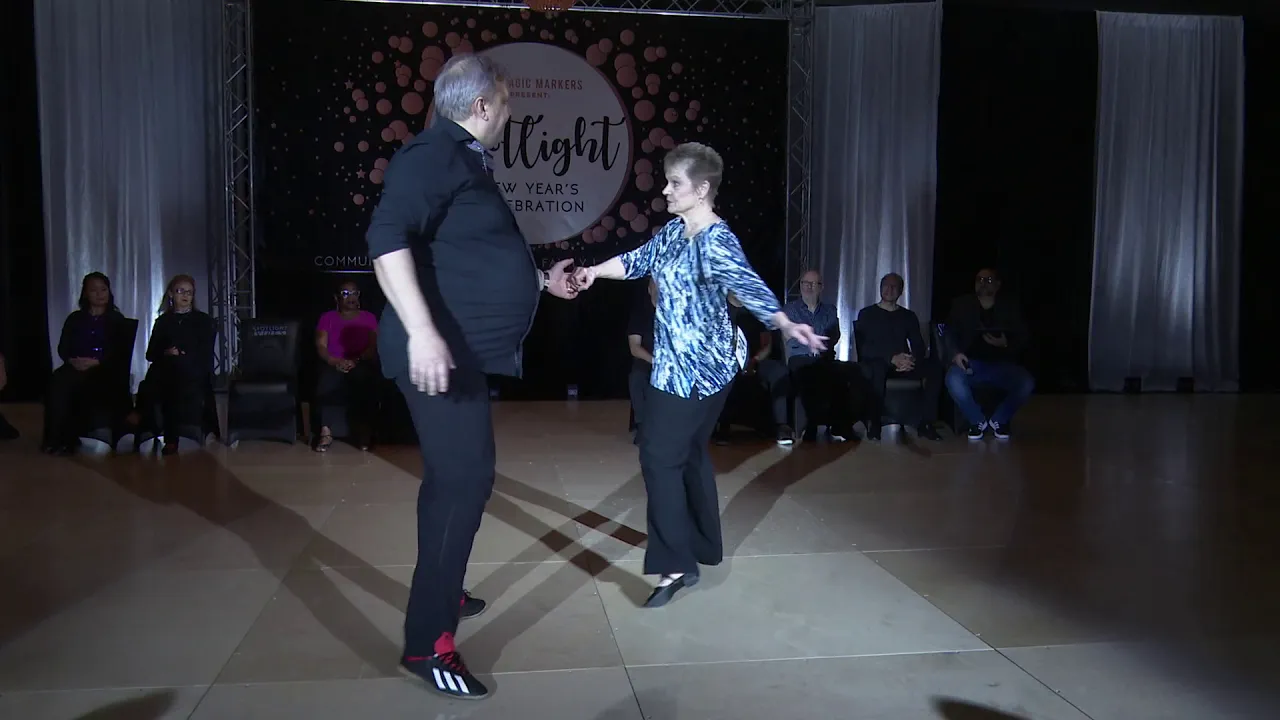 Spotlight New Years Masters Novice Jack & Jill Mikael Gatje & Ava McLeod