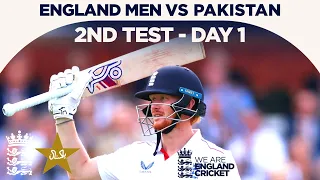 Cox Smith Half-Centuries Abbas 4Fer Highlights - England v Pakistan Day 1 Rothesay Test 2026