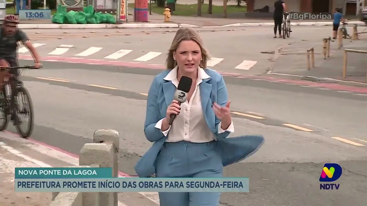 Obras da nova ponte da Lagoa, em Florianópolis, começam na segunda-feira