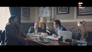 بعد القبض عليه مصطفى خاطر في أكثر مشهد كوميدي وهو بيتحقق معاه قدام النيابة طلقة حظ 