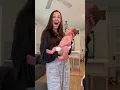 9 month Pregnant Belly Pops