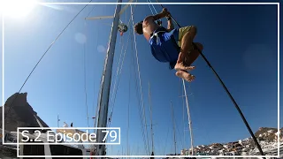 Final Boat Work Projects Before Leaving Evolias on the Dock for the Summer | Episode 79