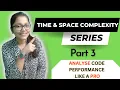 Mastering Algorithmic Efficiency Time and Space Complexity - Analyze Code Performance Like a Pro