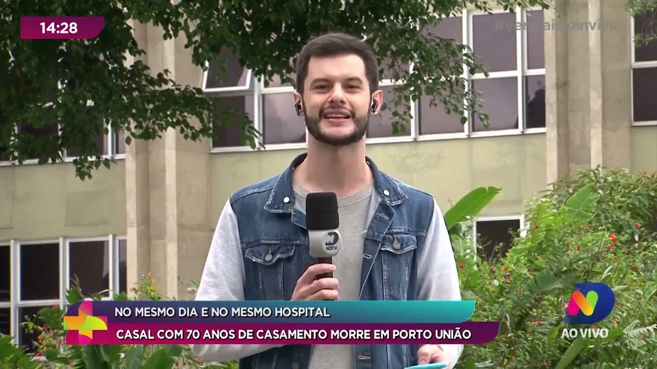 No mesmo dia e no mesmo hospital: casal com 70 anos de casamento morre em Porto União