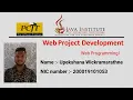 Web Project Task 41 1st Year Semester 01 Java Institute