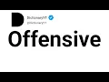 Offensive Synonyms Thesaurus Similar Words