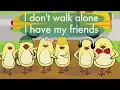 Friends Song | Verbs Song for Kids | The Singing Walrus