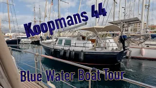 Bluewater Cruiser Tour – Koopmans 44 Sailing Yacht  – Looks much bigger than 44 footer!