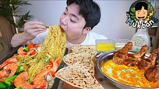 Download ASMR MUKBANG | MI GORENG \u0026 CURRY FRIED CHICKEN | COOKING \u0026 EATING SOUND! MP3