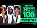 Billboard Hot 100 Top 10 Countdown For June 28, 2025 | Billboard News