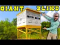 BUILDING THE ULTIMATE 10 X 10 DEER BLIND MASSIVE