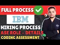 IBM Hiring Process 2025 2026 IBM Coding Assessment Exam Pattern Interview Full Rounds