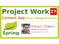27-Spring C - Project Work User Registration Handling Contact App