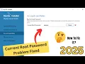 current root password in mysql installation fixing problem current root password