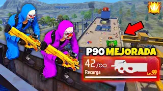 EL RETO DE LA P90 NIVEL 99 CAMPERA EN FREE FIRE 😱