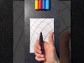 Satisfying Visual Art Idea with Paint Markers Easy Art