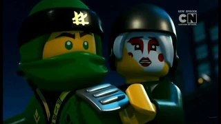 Jay and Nya have to cut their first date in Mega-Monster Amusement Park short, as the Serpentine arr. 