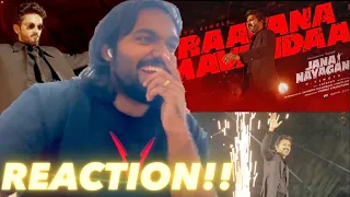 raavana mavandaa from jana nayagan marana lyrics reaction 
